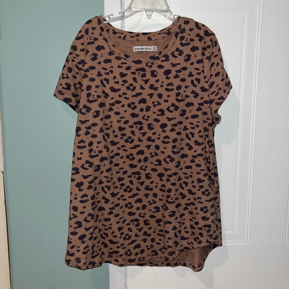 Cheetah print shirt